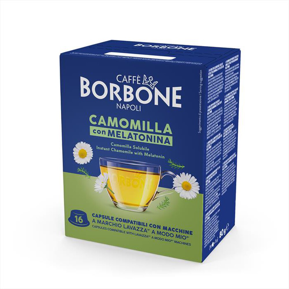 Immagine del prodotto CAFFE BORBONE - Camomilla e melatonina - A Modo Mio 16 caps-Multicolore