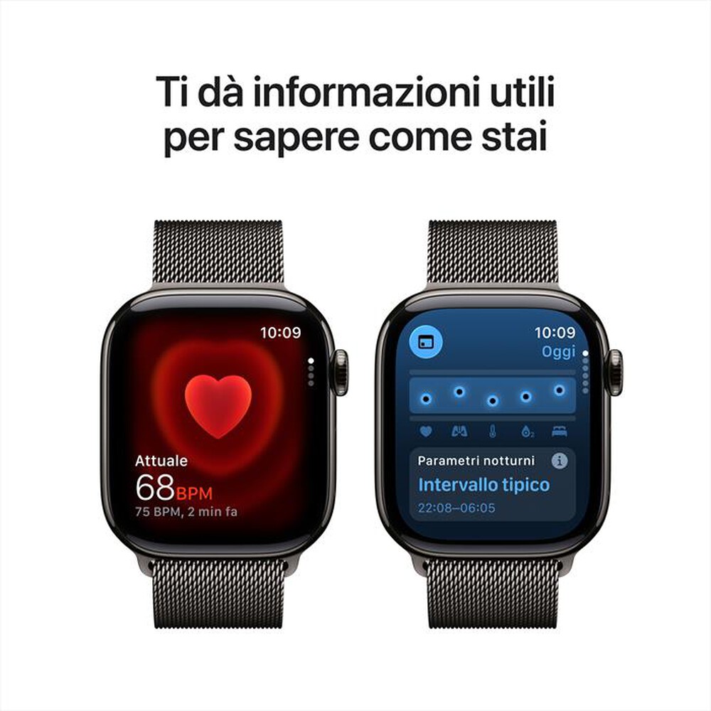 Immagine del prodotto APPLE - Watch Series 11 GPS + Cellular 42mm Titanio-Ardesia Loop Milanese Ardesia