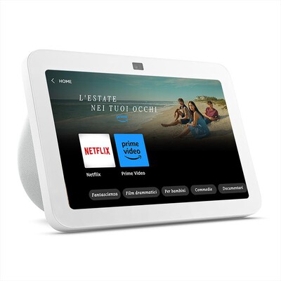 AMAZON - ECHO SHOW 8 (3&ordf; GEN - 2023)-Bianco ghiaccio