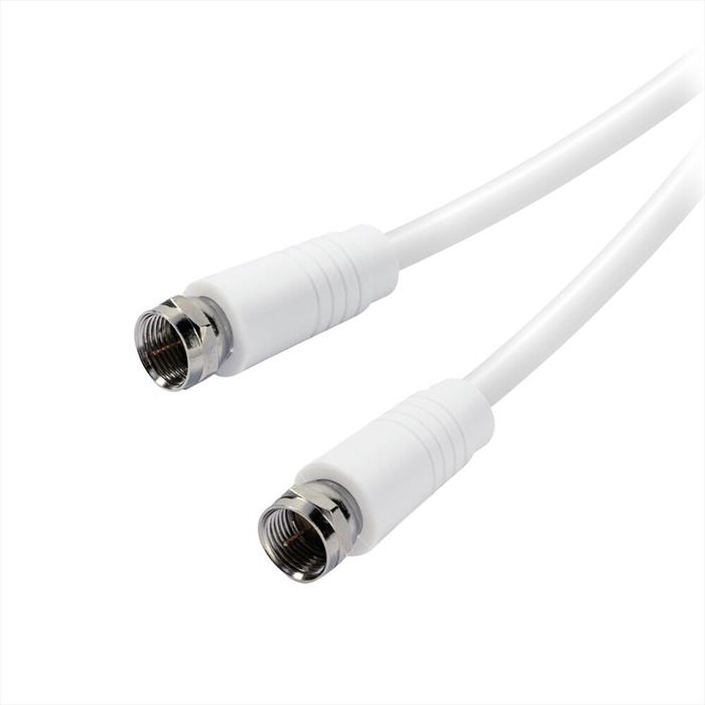 Immagine del prodotto SBS - F-connection lead F-plug - F-plug 3m-Bianco