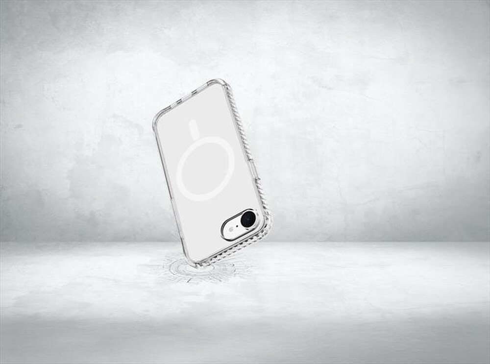 Immagine del prodotto CELLULARLINE - Cover Ultra Strong Mag per iPhone 16e/17e-Trasparente