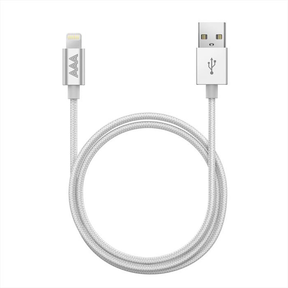 Immagine del prodotto AAAMAZE - ALUMINUM LIGHTNING CABLE 1M-Silver