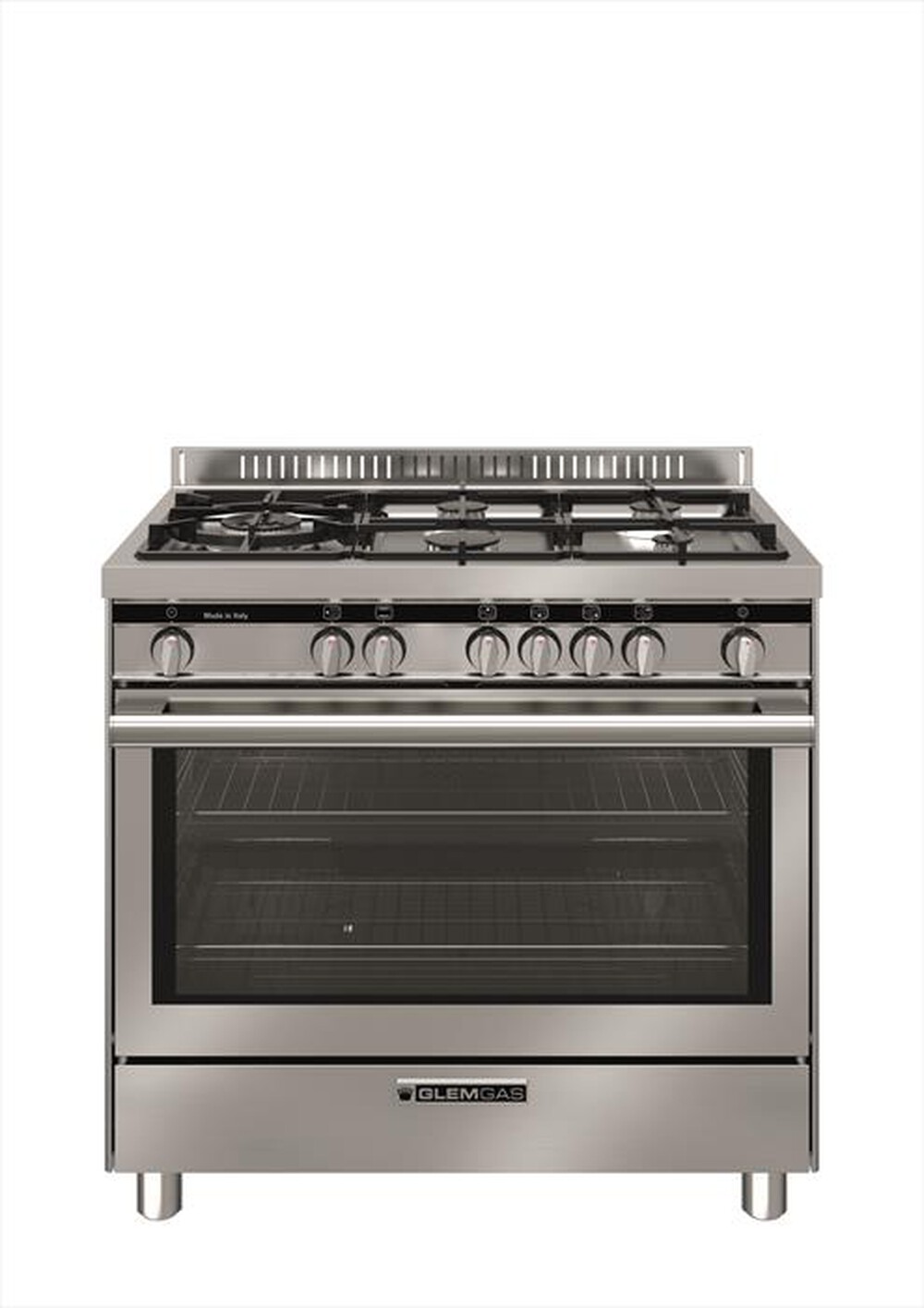 Immagine del prodotto GLEM GAS - Cucina a gas ST96TVI Classe A-INOX