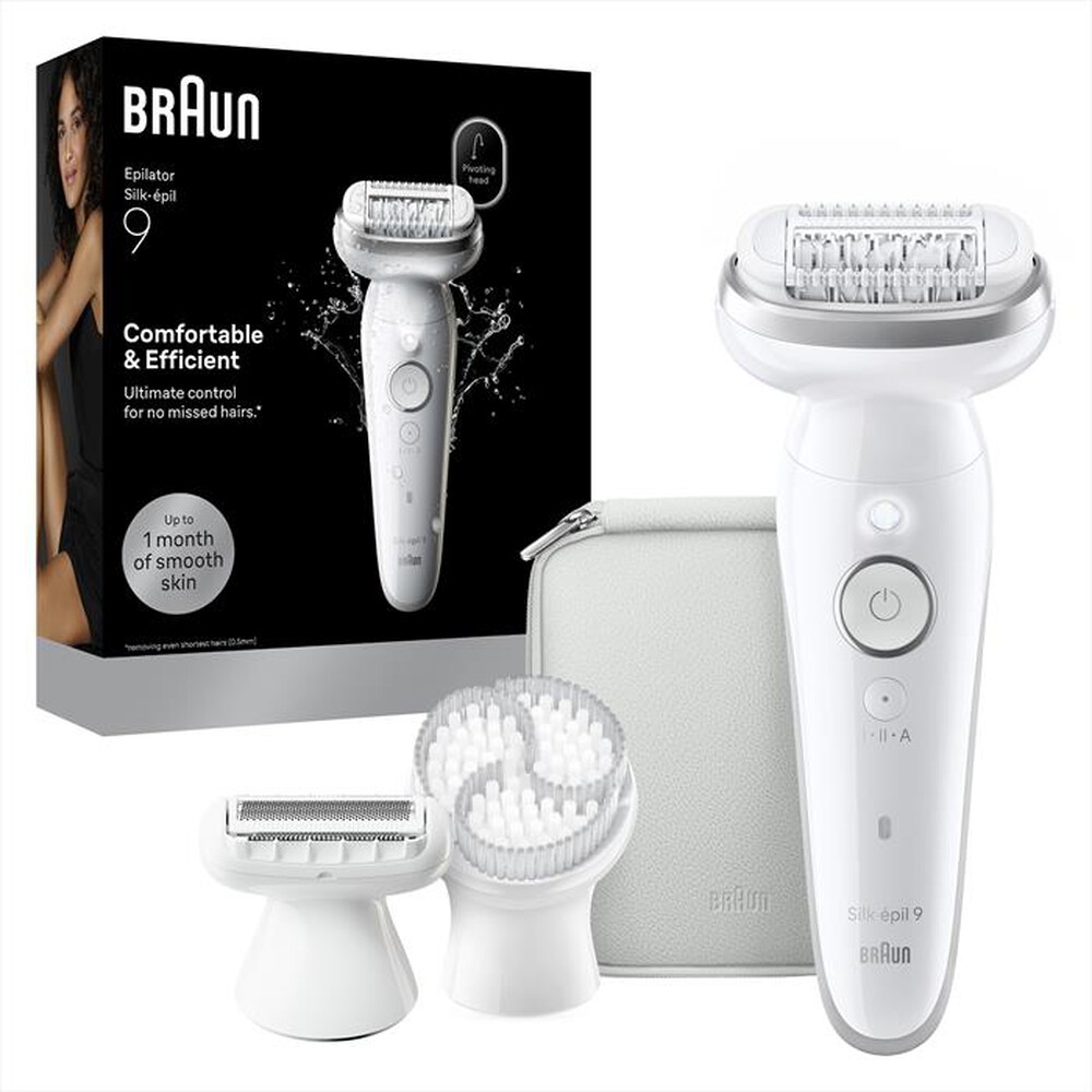 Immagine del prodotto BRAUN - Epilatore Wet & Dry LEGEPIL SES9-061 BOX MN-ARGENTO