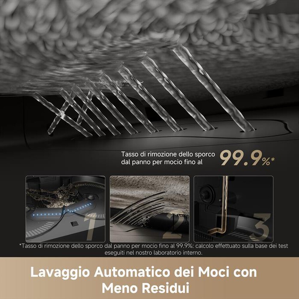 Immagine del prodotto DREAME - Robot X50 ULTRA COMPLETE COMBO VM EXTRA MOPS-Nero / Oro
