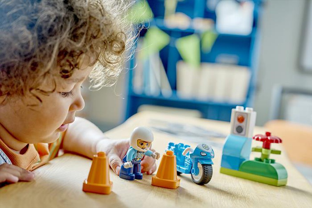 Immagine del prodotto LEGO - DUPLO Motocicletta blu della Polizia - 10471