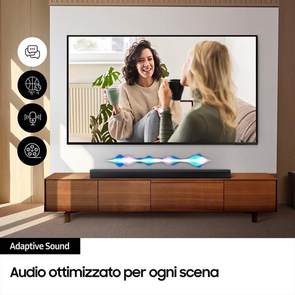 Immagine del prodotto SAMSUNG - Soundbar HW-B750D/ZF, 5.1 CANALI, 2024-BLACK