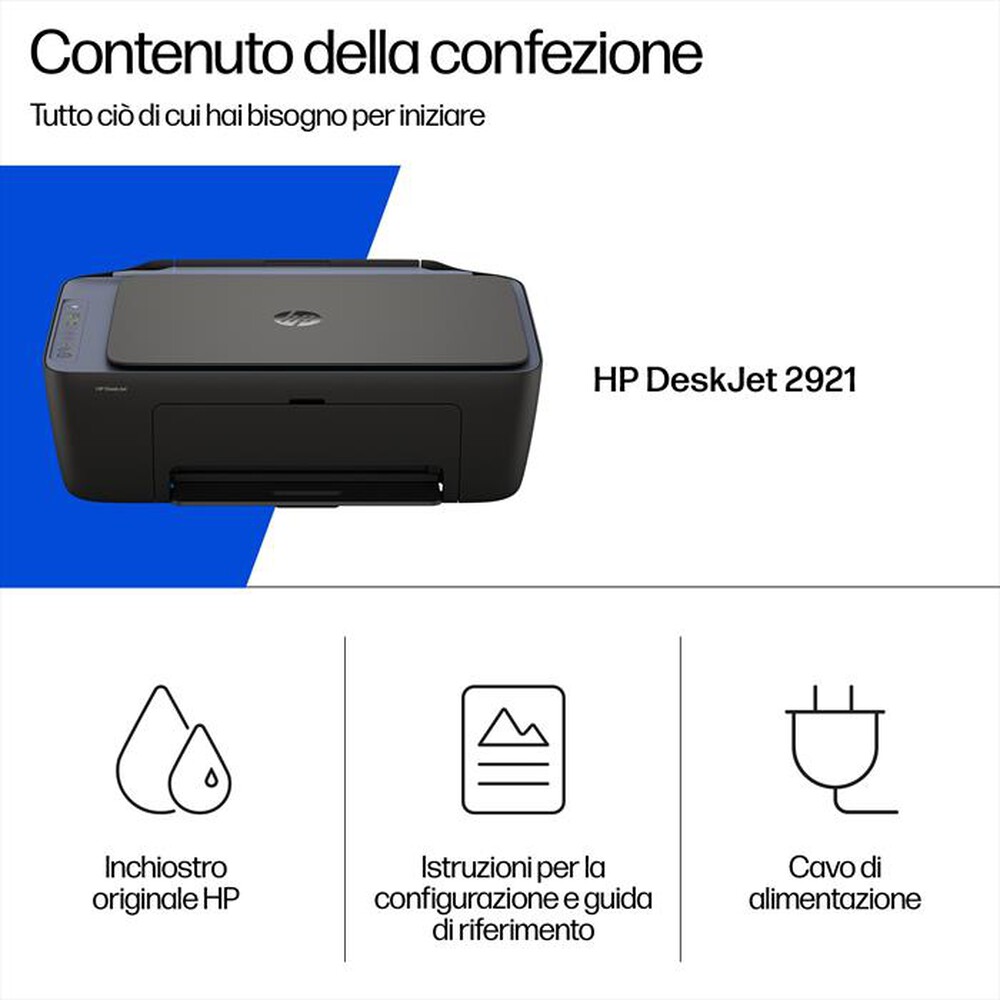 Immagine del prodotto HP - Multifunzione DESKJET 2921-Nero