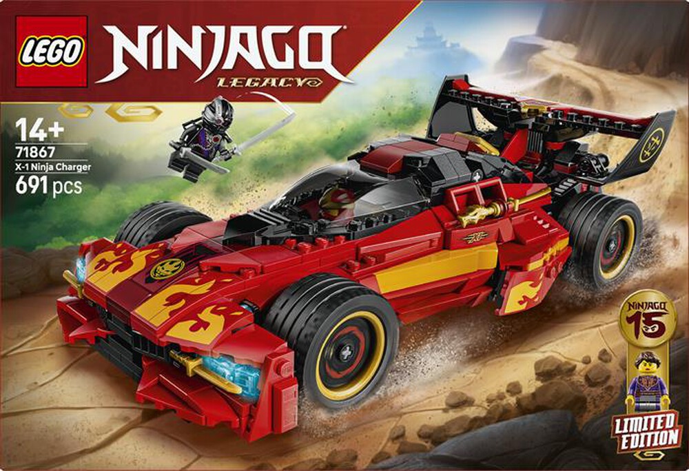 Immagine del prodotto LEGO - NINJAGO Super-bolide Ninja X-1 - 15&deg; Ann - 71867