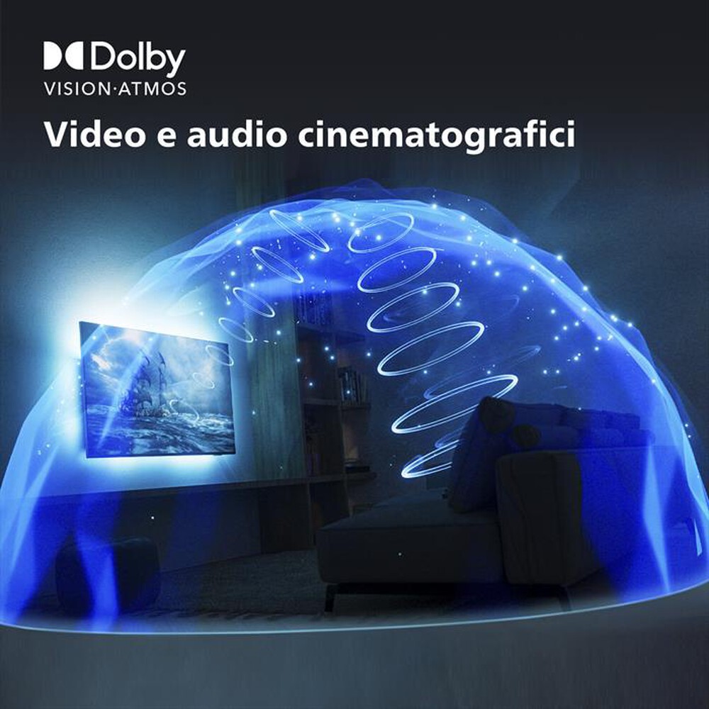 Immagine del prodotto PHILIPS - Ambilight SmartTV MINI LED UHD 4K 65" 65PML9008/12