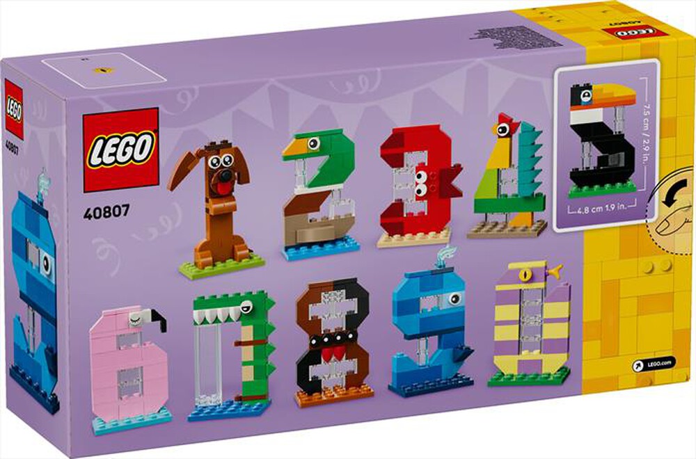 Immagine del prodotto LEGO - Numeri del compleanno - 40807