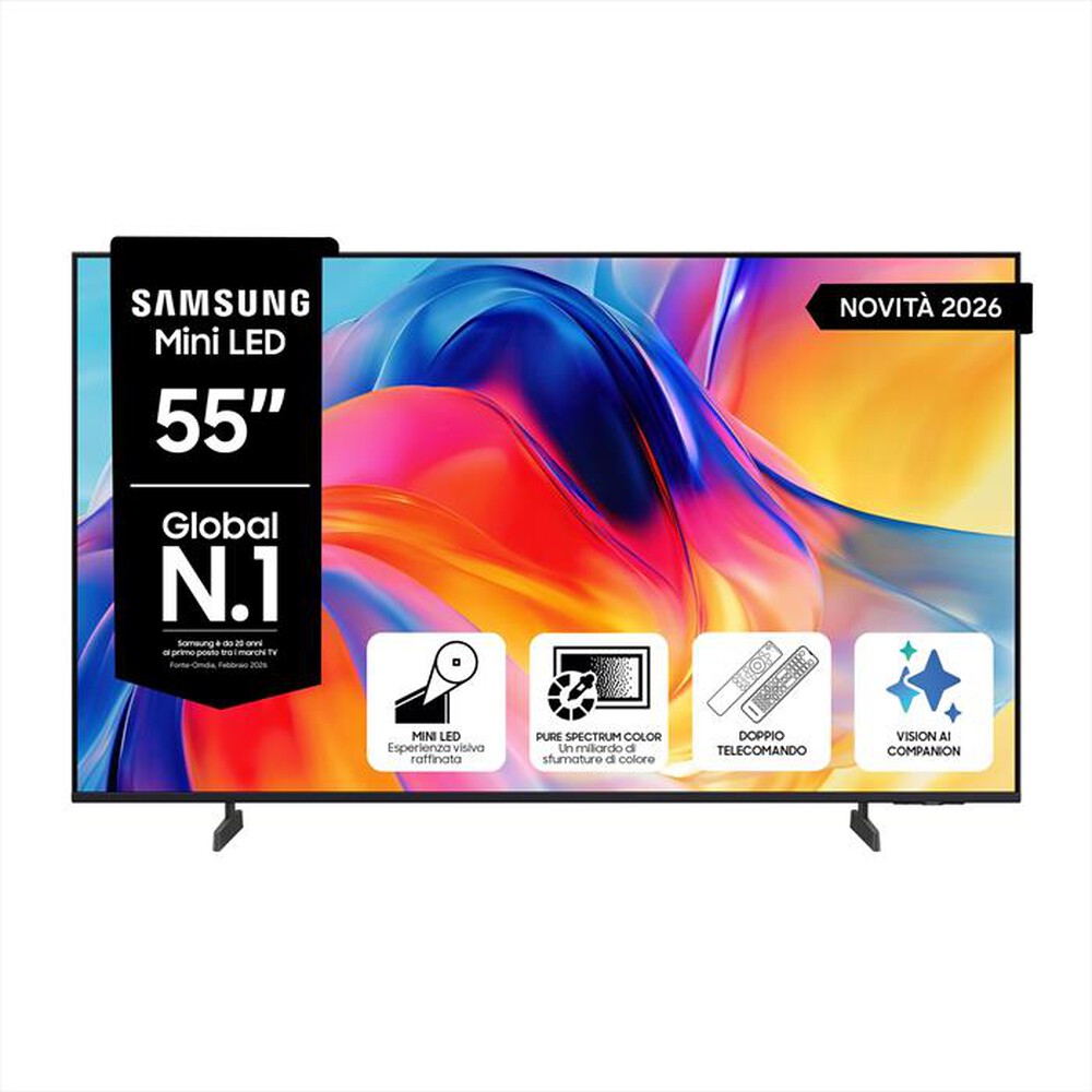 Immagine del prodotto SAMSUNG - Smart TV Mini LED 4K AI 55" UE55M70HAUXZT-Titan Gray