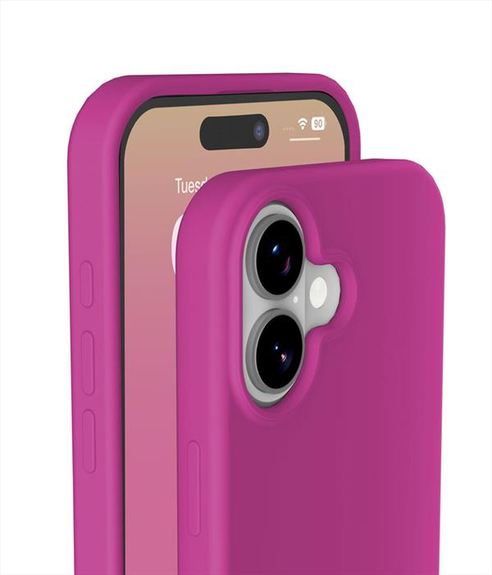 Immagine del prodotto CELLULARLINE - Custodia in silicone SENSATION per IPHONE 17-Rosa