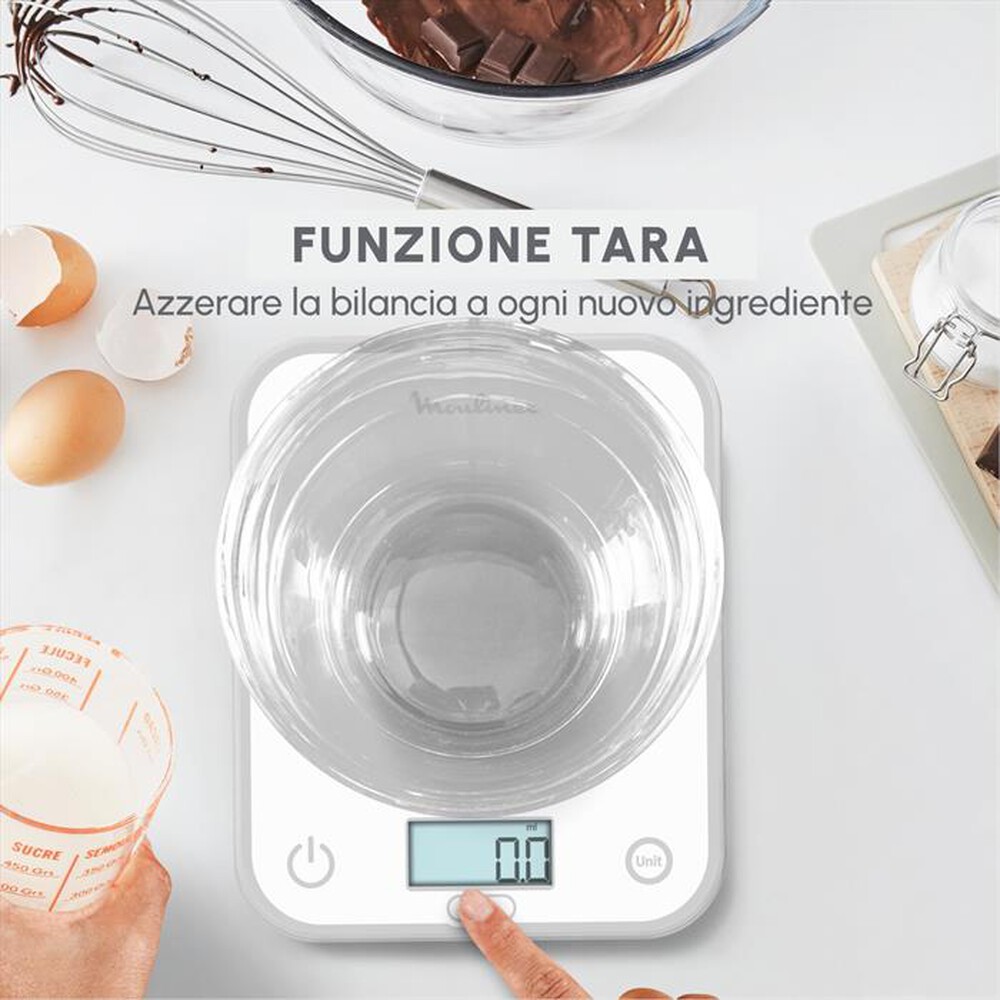 Immagine del prodotto MOULINEX - Bilancia da cucina BN50U0V0-Bianco
