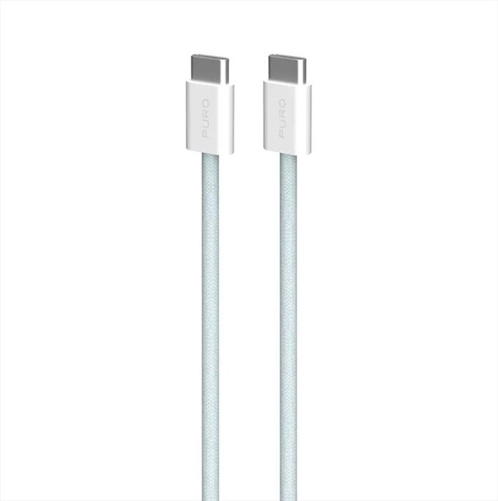 Immagine del prodotto SBS - Cavo in tessuto PUCCCFABK415MTLBLUE per iPhone 15-Azzurro