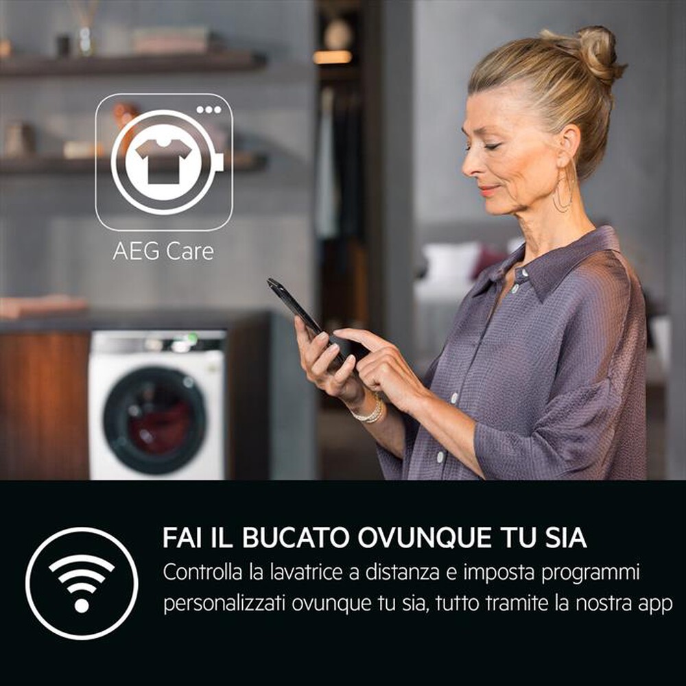 Immagine del prodotto AEG - Lavasciuga LWR9C166IAB 10/6 Kg Classe C-Bianco