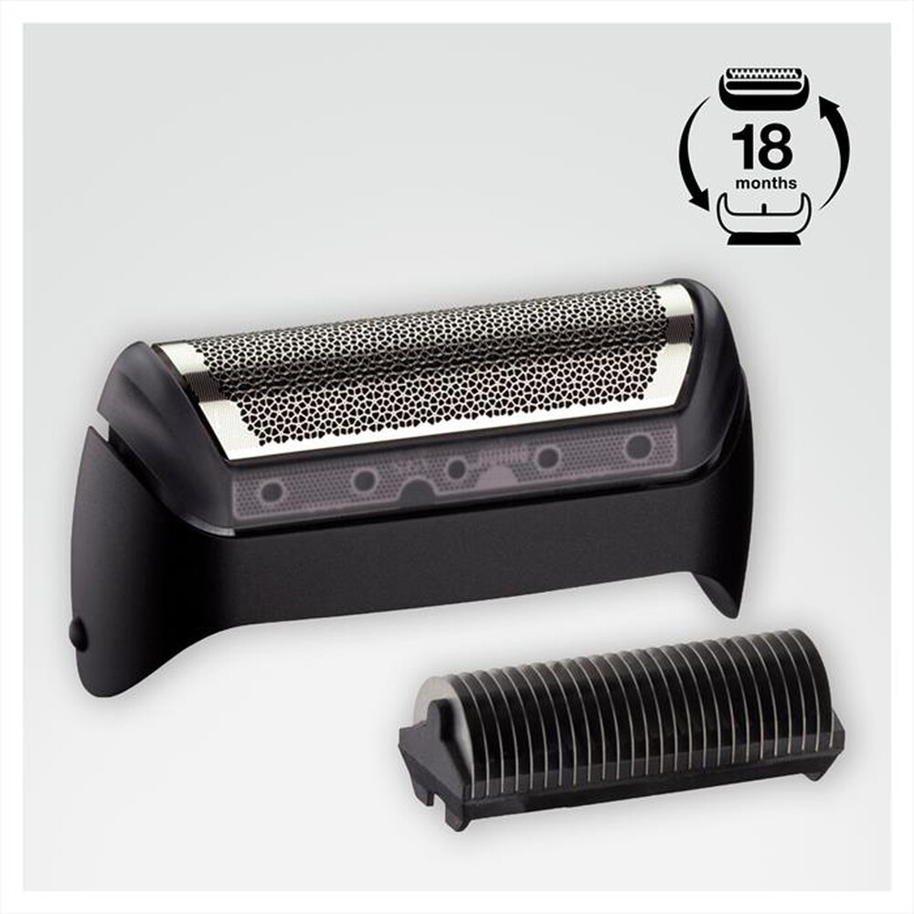Immagine del prodotto BRAUN - Testina Di Ricambio Rasoio 10B/20B-Nero