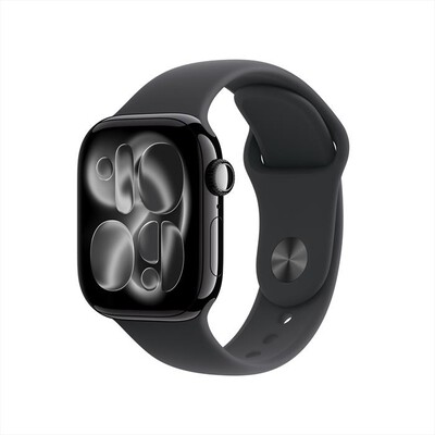 APPLE - Watch Series 11 GPS + Cellular 42mm Alluminio-Jet Black Sport Band Nero S/M