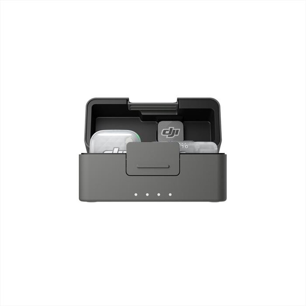 Immagine del prodotto DJI - MIC MINI 2S (1 TX+1 MOBILEBRX+CASE)-Trasparente/Grigio