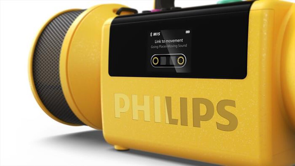 Immagine del prodotto PHILIPS - Altoparlante portatile TAMS80Y/00-Yellow