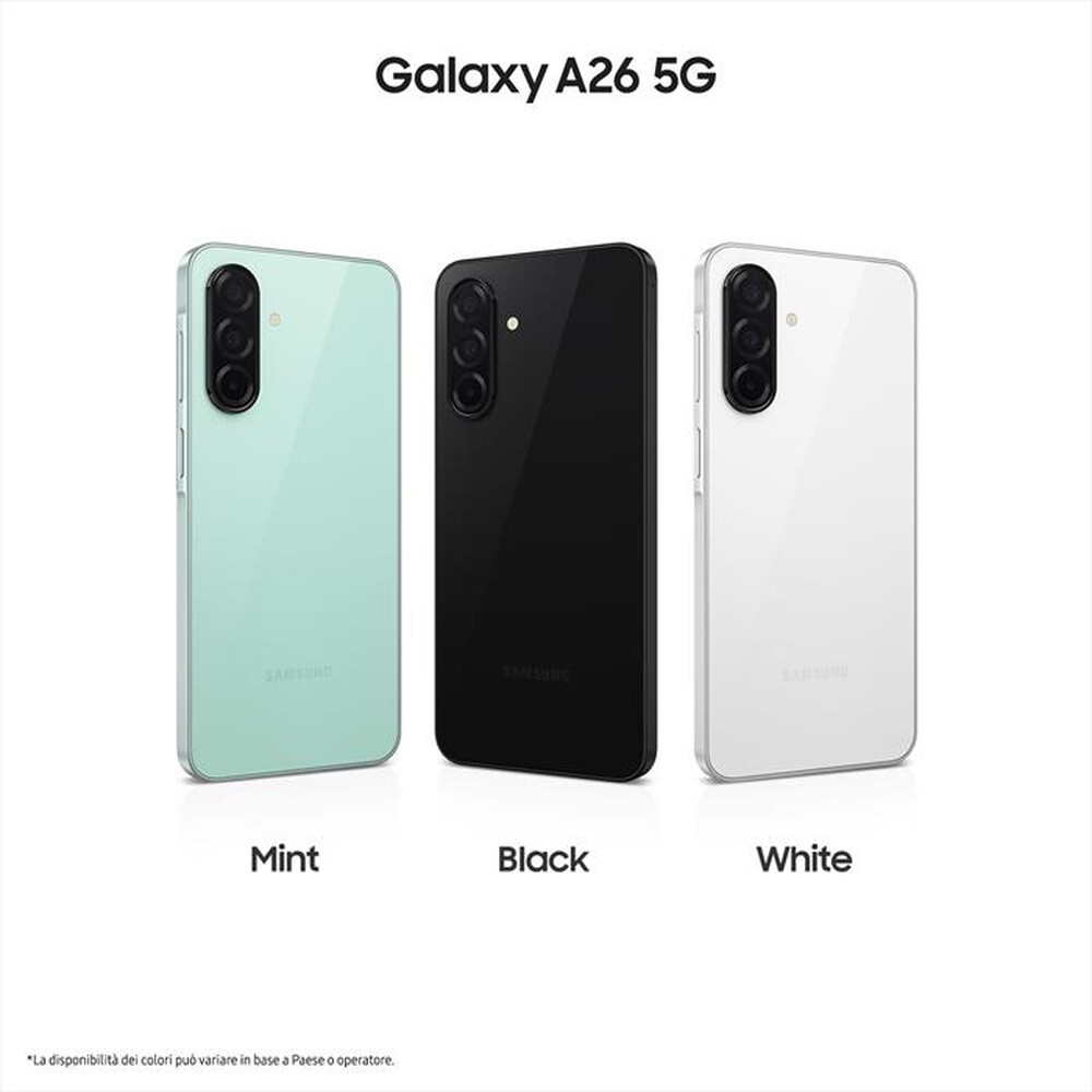 Immagine del prodotto SAMSUNG - Smartphone Galaxy A26 5G 256GB-Black