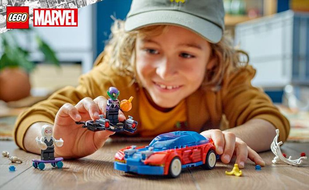 Immagine del prodotto LEGO - SUPER HEROES Auto Spider-Man e Venom Goblin 76279