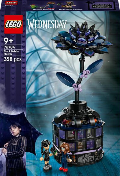 LEGO - WEDNESDAY Fiore di dalia nero 76784