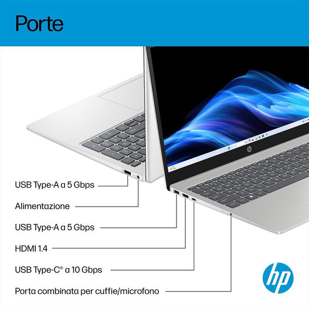 Immagine del prodotto HP - 15-FD1002NLX-Natural Silver