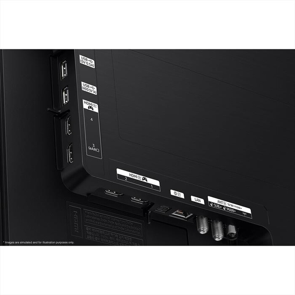 Immagine del prodotto SAMSUNG - Smart TV OLED UHD 4K 48" QE48S90FAEXZT-Graphite Black