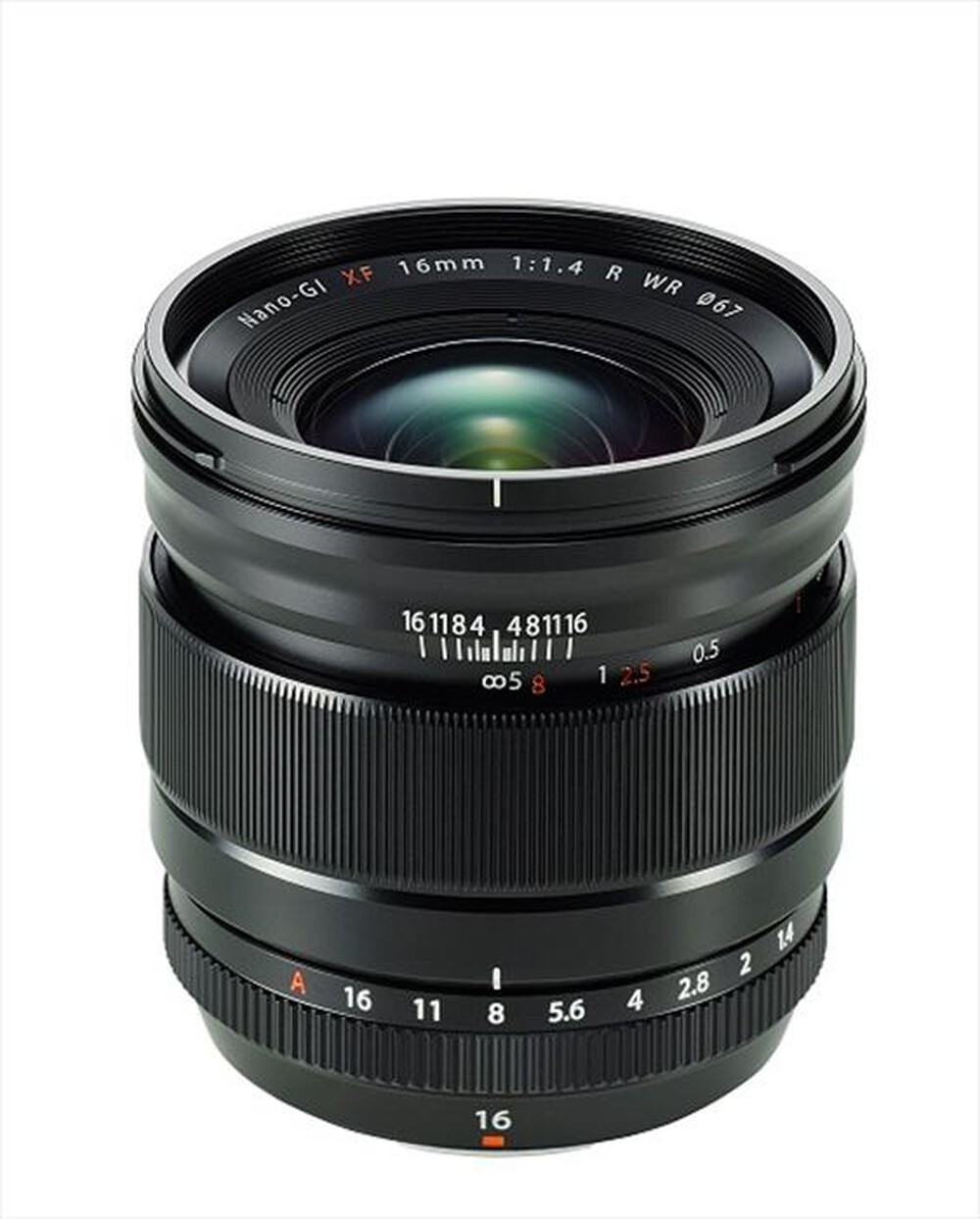 FUJI - F XF16MM F1.4 R WR-nero