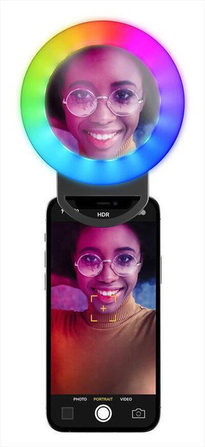 CELLULARLINE - SELFIERINGCOLPOCKK-Nero