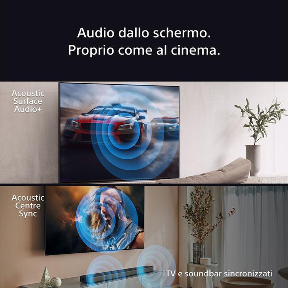 Immagine del prodotto SONY - Smart TV OLED 55" 4K K55XR8APAEP 120Hz-Nero