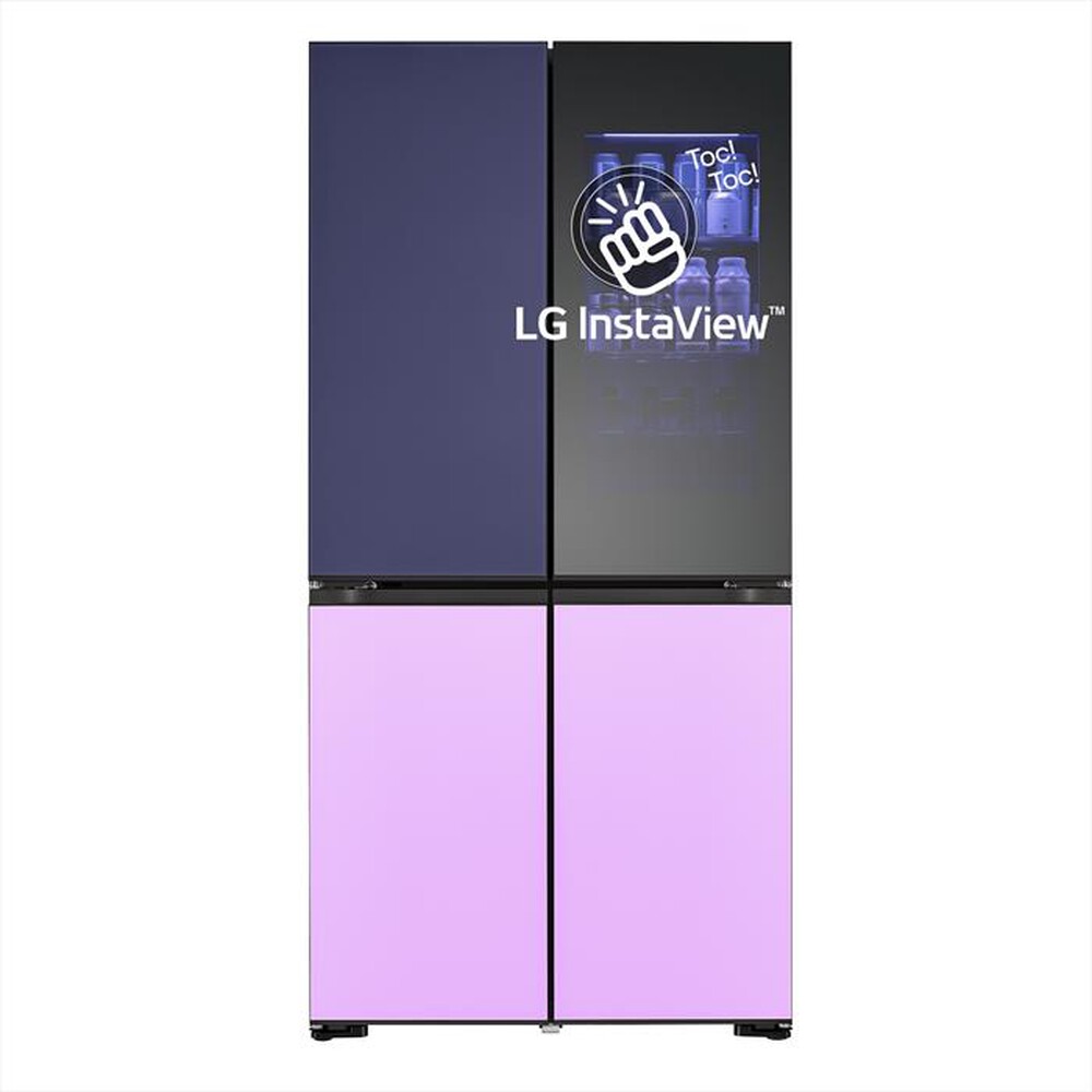 Immagine del prodotto LG - Frigorifero 4 porte GMV960NNME Classe E 617L-Multicolour