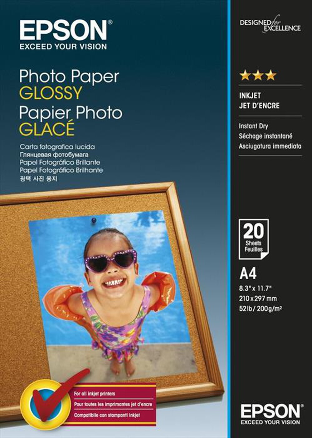 Immagine del prodotto EPSON - Carta fotografica C13S042538