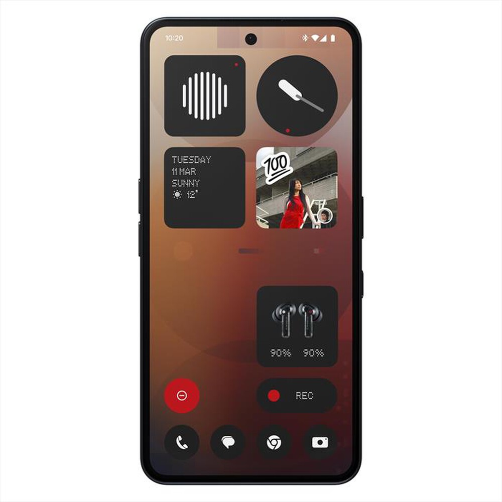 Immagine del prodotto NOTHING - Smartphone PHONE (3A) 8+128GB-Nero