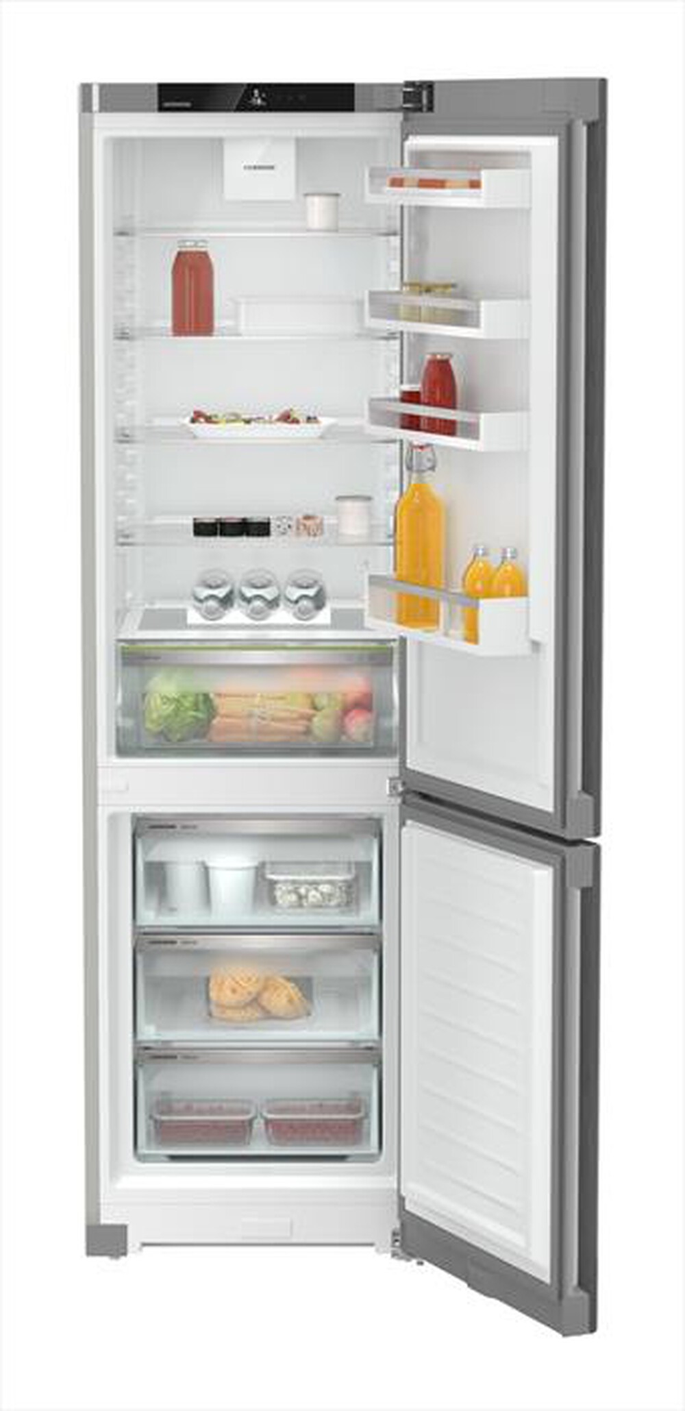 Immagine del prodotto LIEBHERR - Frigorifero combinato CNSFD 5703-22 Classe D 371lt-SteelFinish / Silver