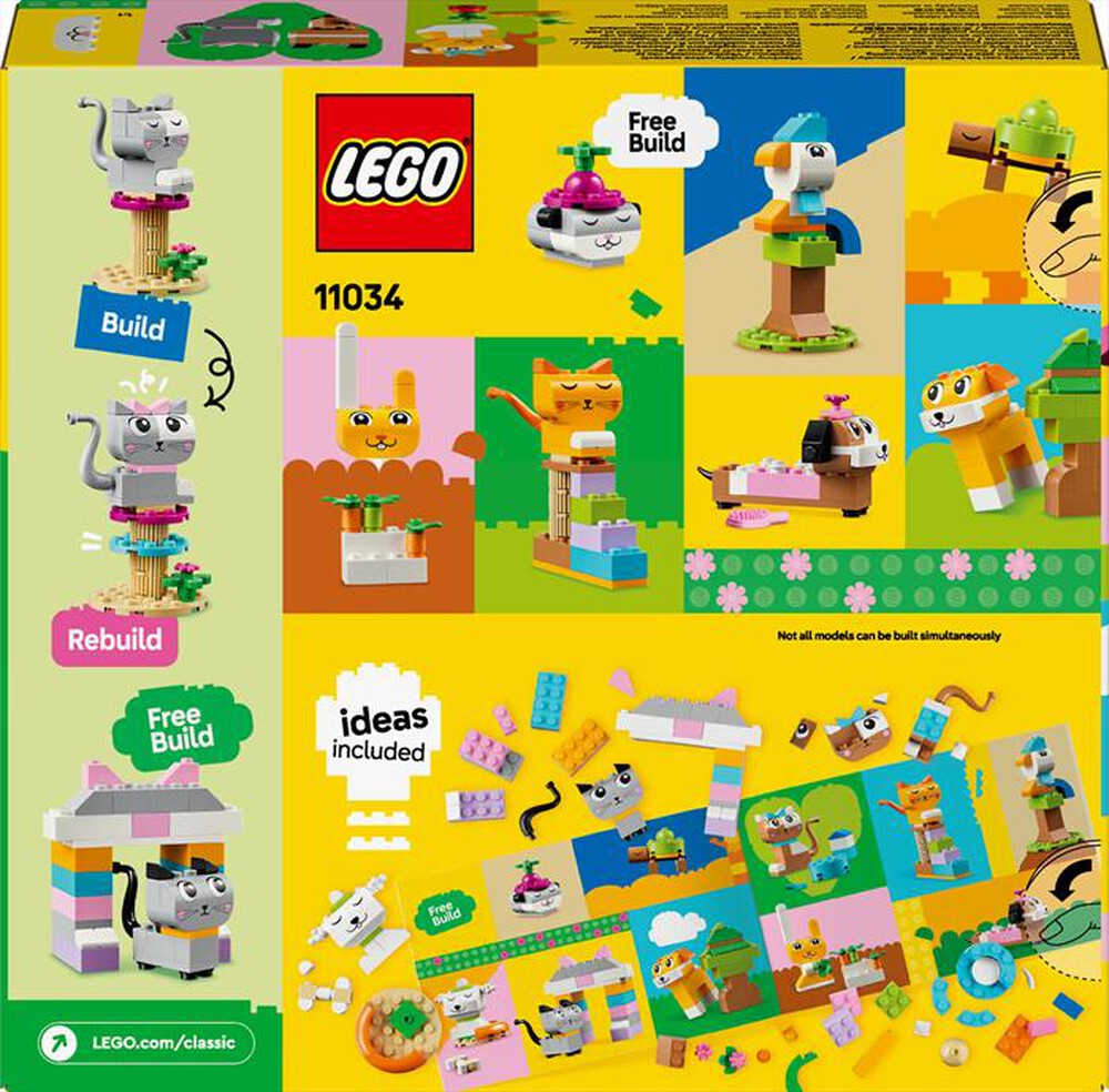 Immagine del prodotto LEGO - CLASSIC Animali domestici creativi 11034