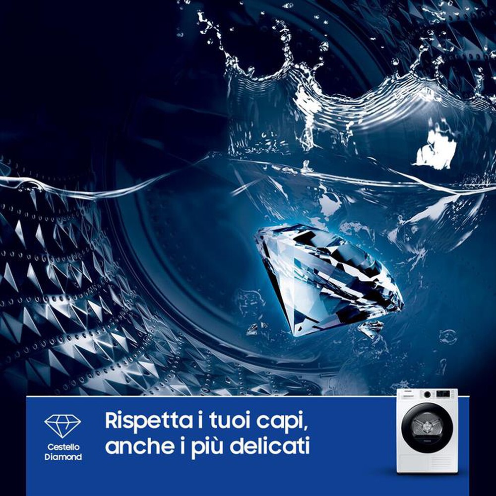 Immagine del prodotto SAMSUNG - Asciugatrice DV80CGC2B0AEET 8Kg Classe C-Bianco