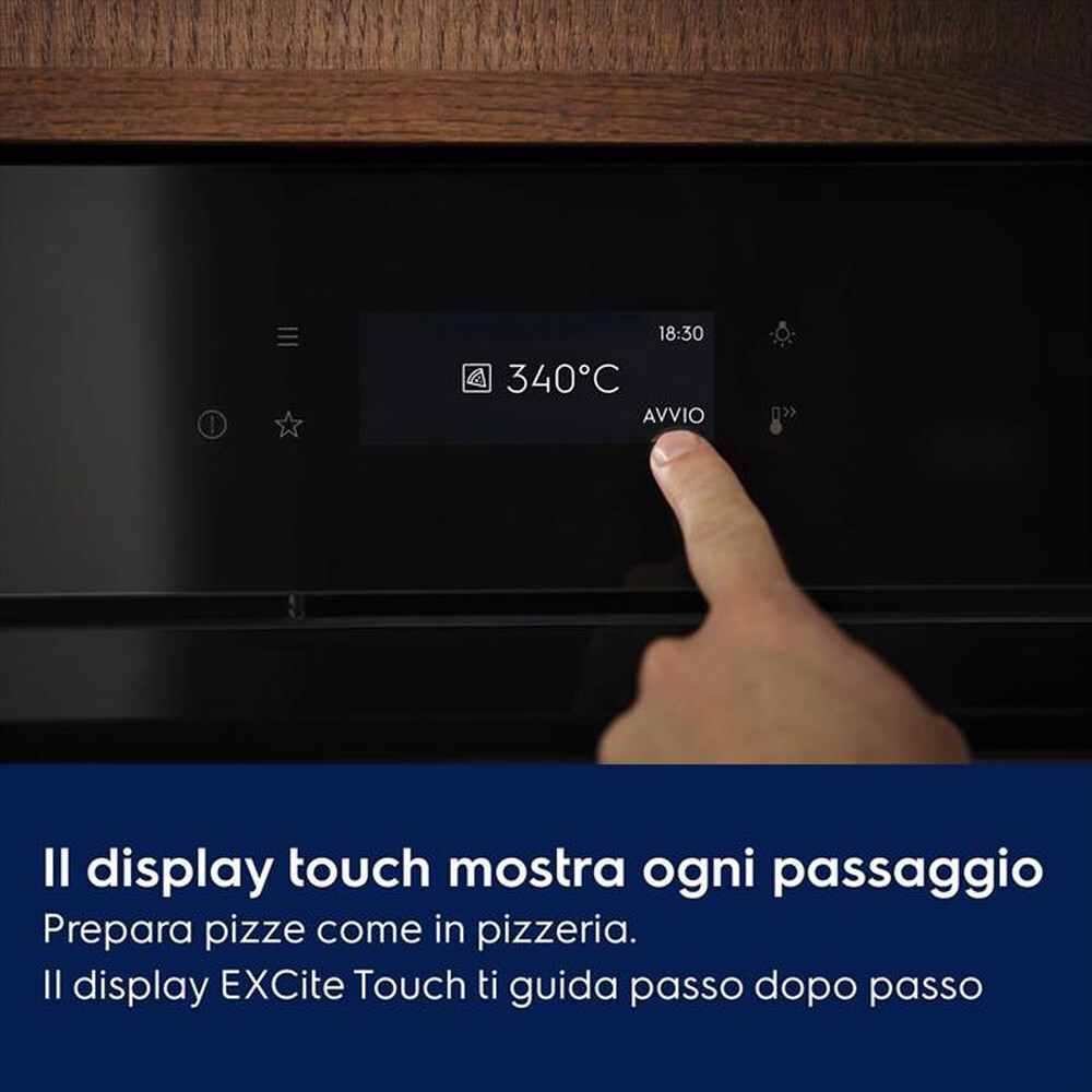 Immagine del prodotto ELECTROLUX - Forno incasso elettrico EOX8P08WH Classe A++-Nero