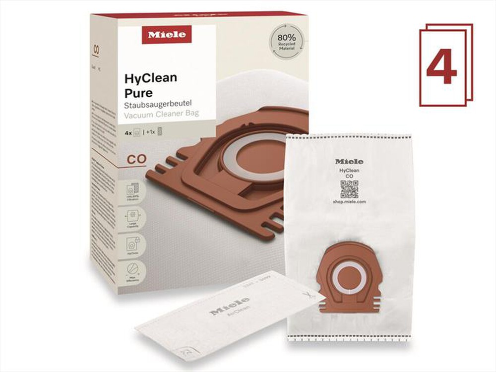 Immagine del prodotto MIELE - Dust bag HYCLEAN PURE CO-Bianco