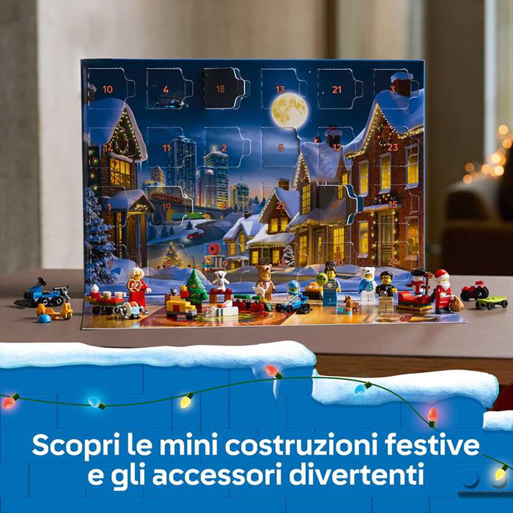 Immagine del prodotto LEGO - CITY Occasions Calendario dell&rsquo;Avvento 2025 60475