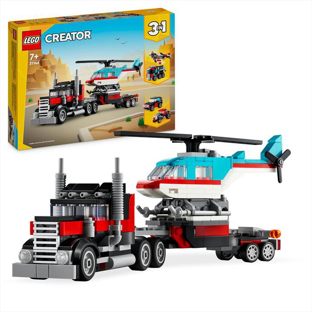 Immagine del prodotto LEGO - CREATOR Autocarro con elicottero 31146