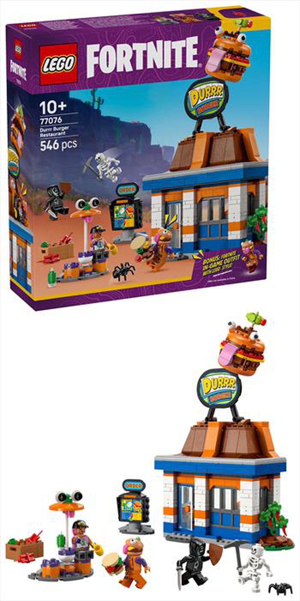Immagine del prodotto LEGO - FORTNITE Ristorante di Durrr Burger 77076