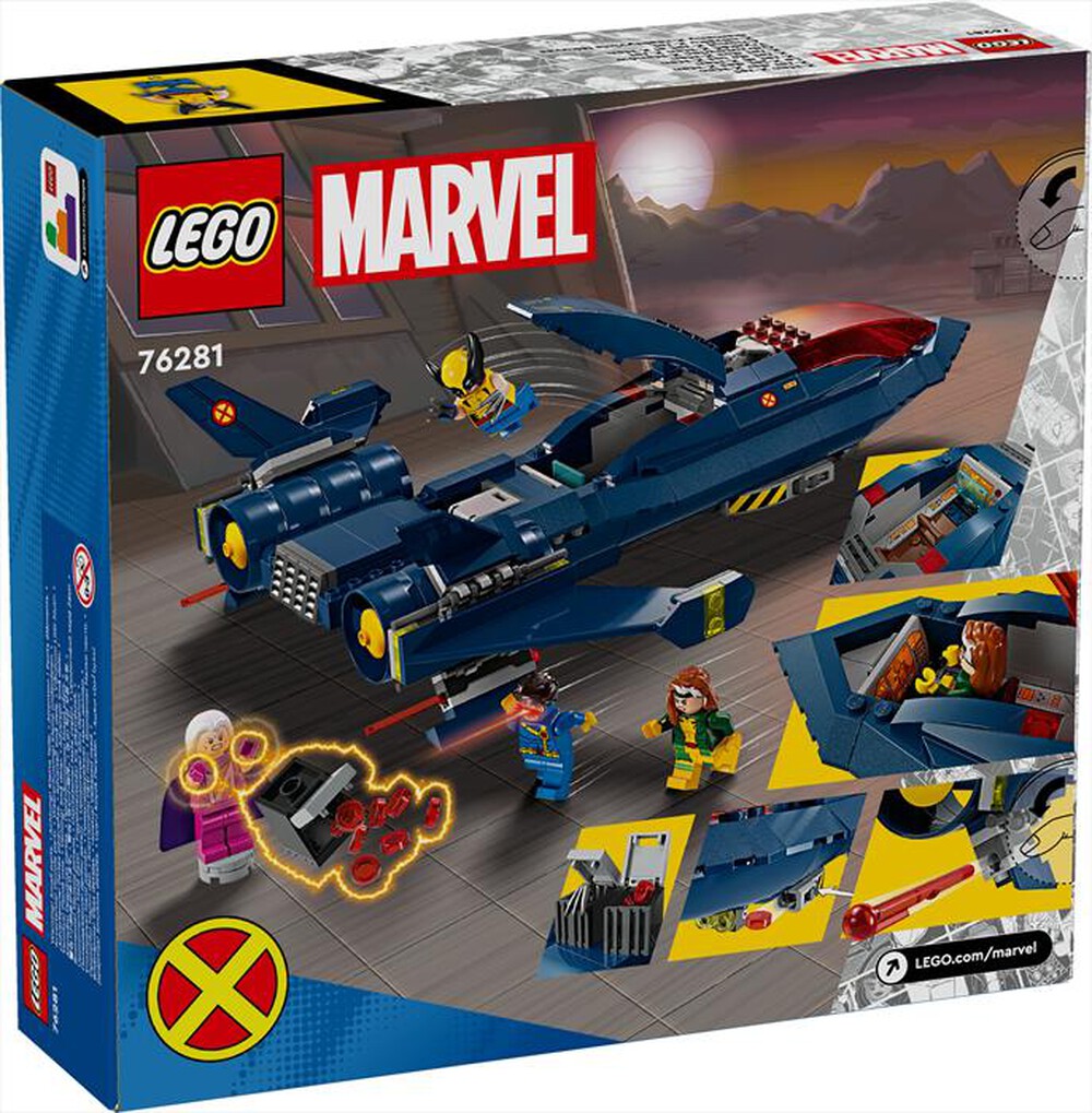 Immagine del prodotto LEGO - SUPER HEROES MARVEL X-Jet di X-Men 76281