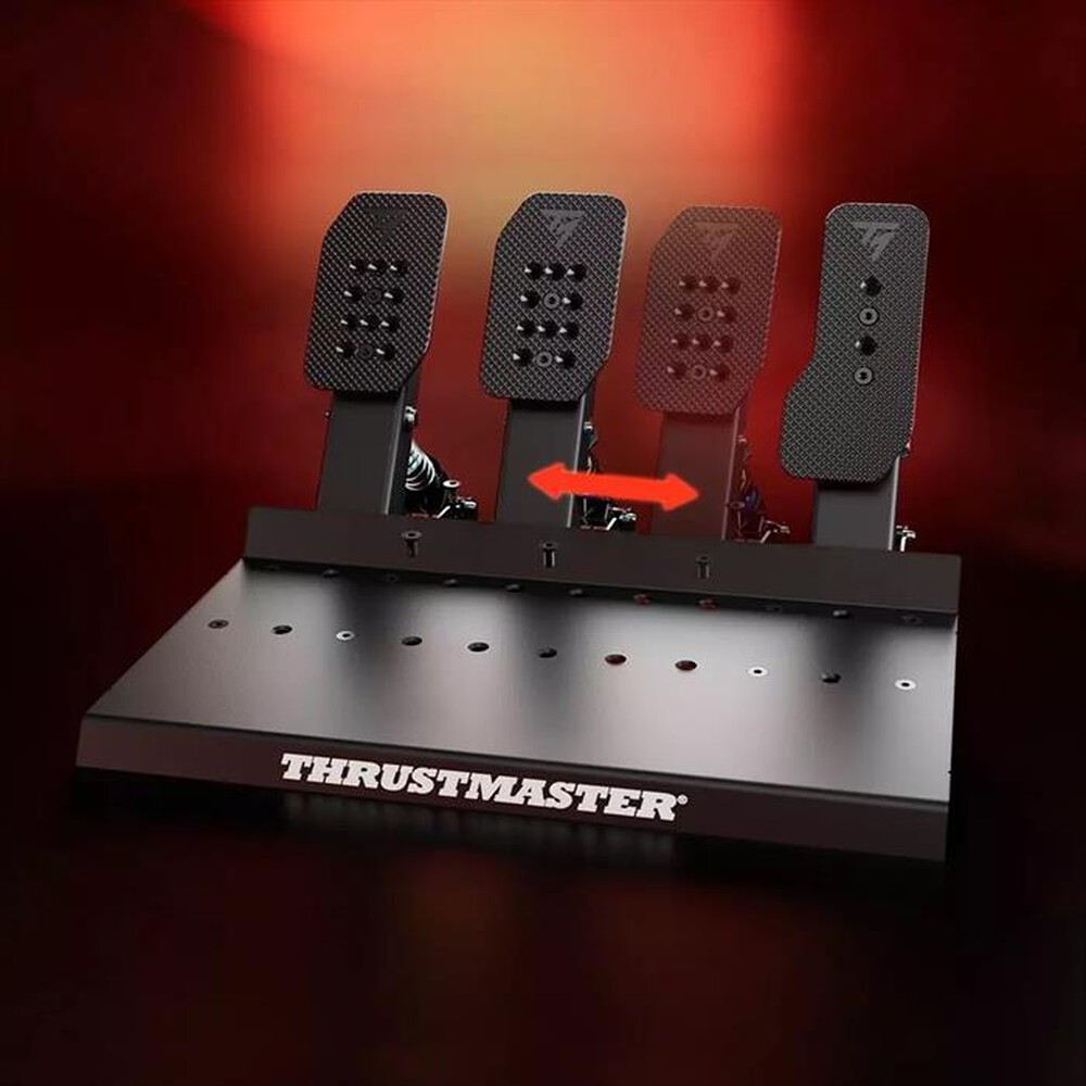 Immagine del prodotto THRUSTMASTER - Pedialiera metallo 3 pedali RACELINE PEDALS III LC-Nero