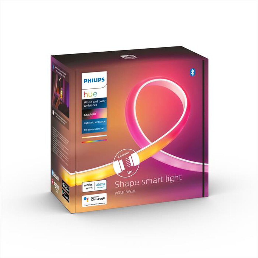 Immagine del prodotto PHILIPS - HUE LIGHTSTRIP GRADIENT ESTENSIONE STRISCIA 1 M-Bianco