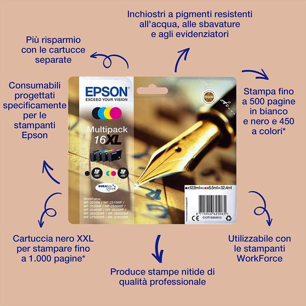 Immagine del prodotto EPSON - C13T16234022-Magenta
