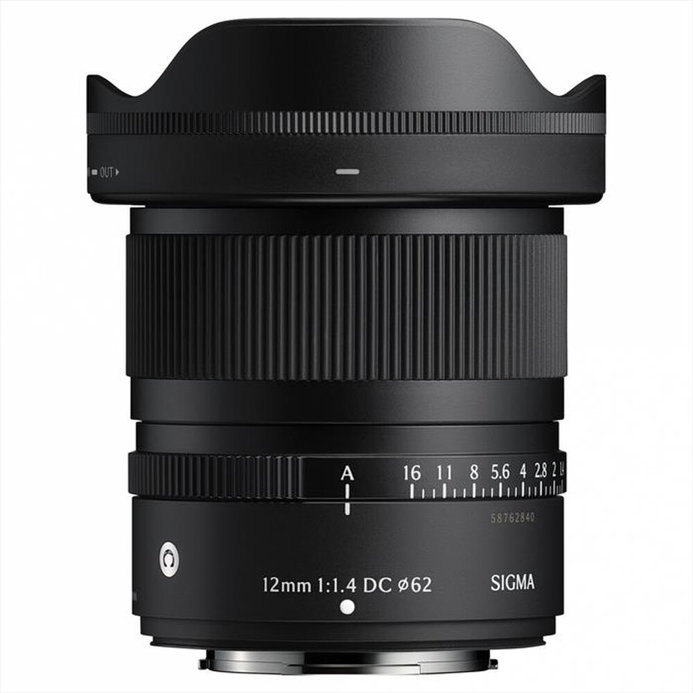 Immagine del prodotto SIGMA - Obiettivo 12mm-F/1.4 (C) AF DC,attacco FUJIFILM-Nero