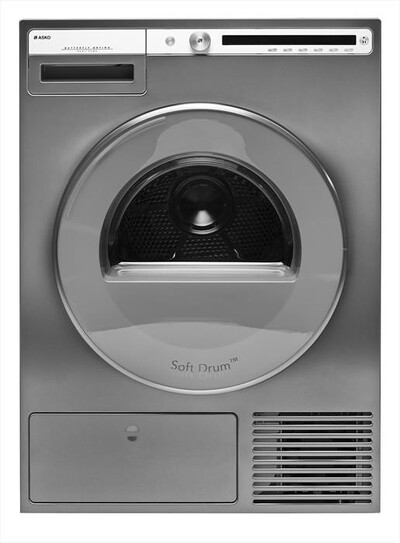 ASKO - Asciugatrice T 408 HD.T.P 8Kg Classe C-Titanio