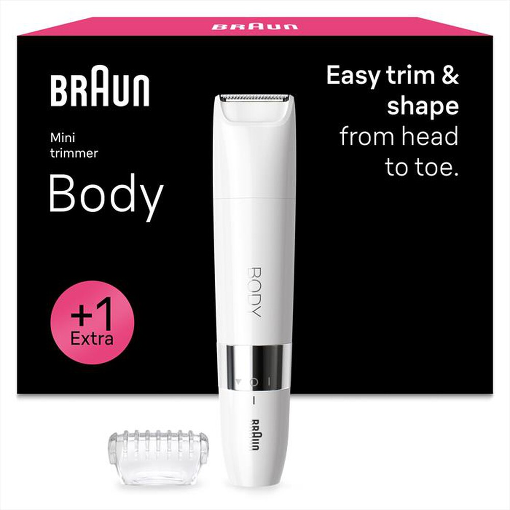 Immagine del prodotto BRAUN - BRAUN MINI RIFINITORE BS1000-BIANCO